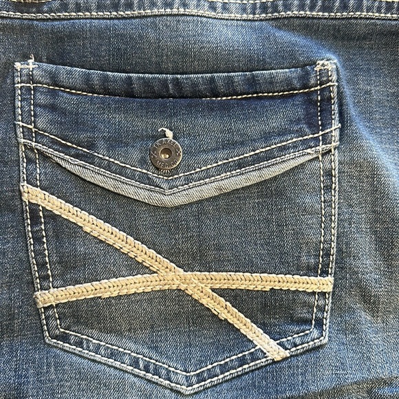 T.K Axel slim boot stretch jeans size 40 x 30 NWT - Picture 6 of 6